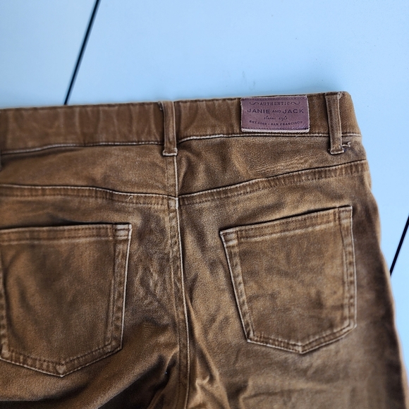 Brown Corduroy Pants with Straight-Leg Cut - Picture 10 of 11